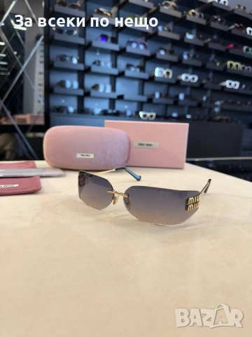 Miu Miu Слънчеви Очила С UV400 Защита Миу Миу - Различни Цветове Код SK1344, снимка 3 - Слънчеви и диоптрични очила - 54315977