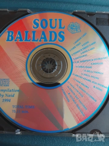 Soul Ballads - матричен диск музика