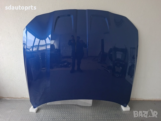 Като Нов Оригинален Преден Алуминиев Капак BMW M3 G80 M4 G82 Син, БМВ Г80 М3 Г82 М4