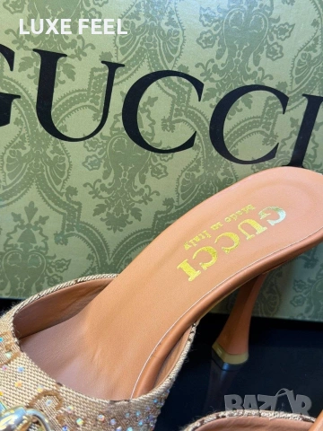 Gucci ⚜️Дамски Чехли, снимка 9 - Чехли - 54152316