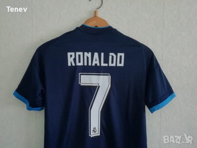 Реал Мадрид Роналдо оригинална тениска Adidas Real Madrid Ronaldo шампионска фланелка екип , снимка 3 - Тениски - 42037369