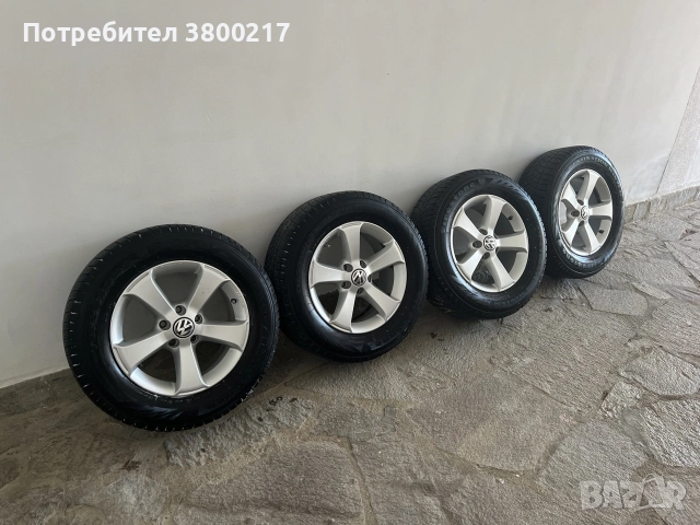 Лети оригинални джанти със зимни гуми за Volkswagen