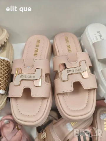 дамски чехли hermes 