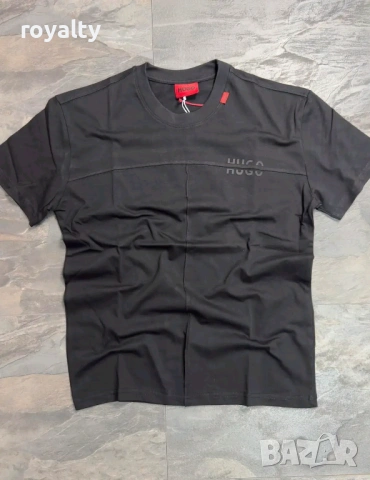 Hugo Boss Нова Черна Мъжка Тениска Хюго Бос 