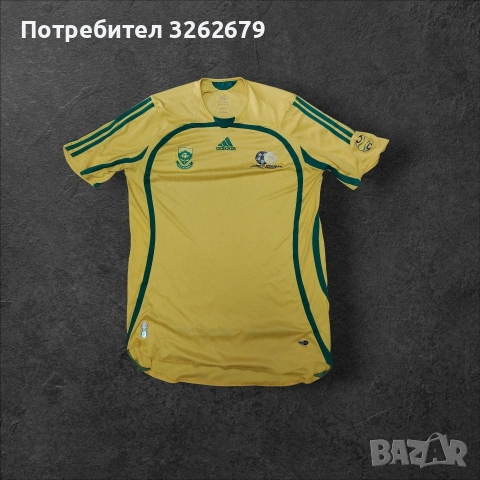 Adidas 2006-09 South Africa ретро оригинална тениска размер М , снимка 2 - Тениски - 54996452