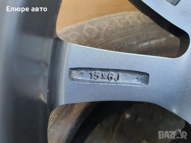 Джанти Мазда 4х100х6J15 ет50, снимка 14 - Гуми и джанти - 54546203