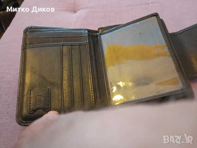 Портфейл Арт нов естествена кожа 132х97см две части , снимка 8 - Портфейли, портмонета - 54800876