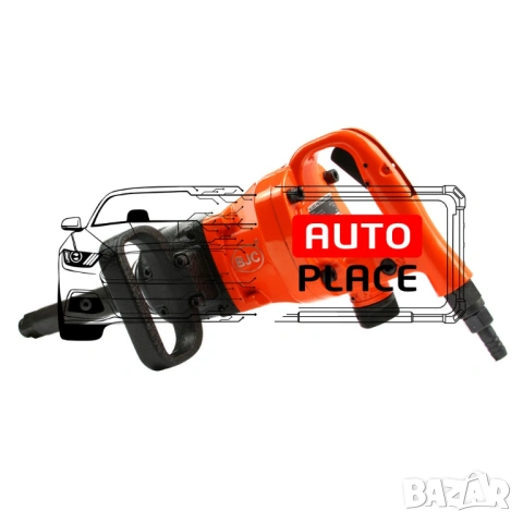 Пневматичен ударен гайковерт с дълъг шпиндел 1″ 4500Nm BJC, снимка 3 - Други инструменти - 54049000