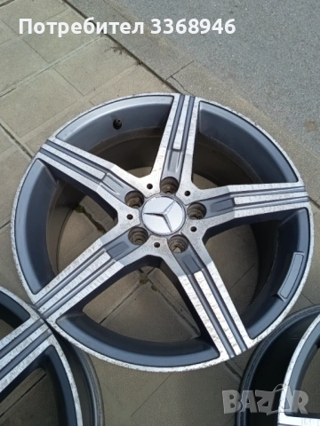 Джанти Mercedes 17" 5x112 Мерцедес 5х112, снимка 6 - Гуми и джанти - 54764617