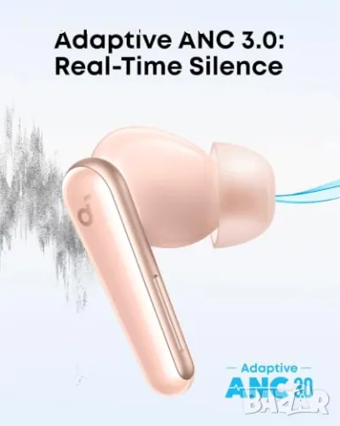 Слушалки Soundcore Liberty 5 Dolby Audio ANC , снимка 5 - Bluetooth слушалки - 55298591