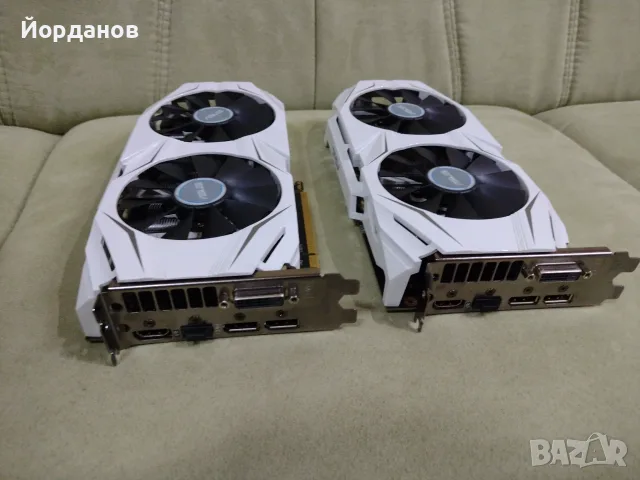 2бр. Asus GTX 1060 6gb. Dual , снимка 2 - Видеокарти - 55606792