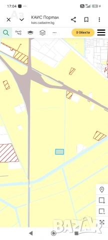 Земеделска земя с допустима промяна за складово или производствено стопанство