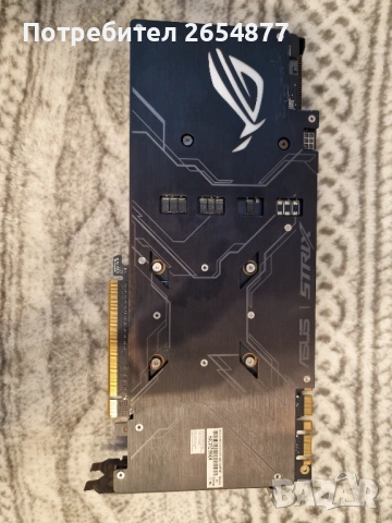 Видеокарта Asus rog Strix 1070 8GB, снимка 2 - Видеокарти - 54801210