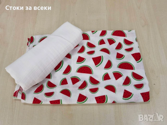 Муселинови пелени , снимка 8 - Пелени, памперси - 55018369