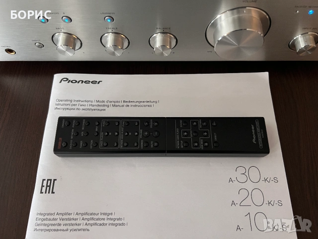 Интегриран усилвател PIONEER A-30 + стриймър N-30, снимка 5 - Ресийвъри, усилватели, смесителни пултове - 54383155