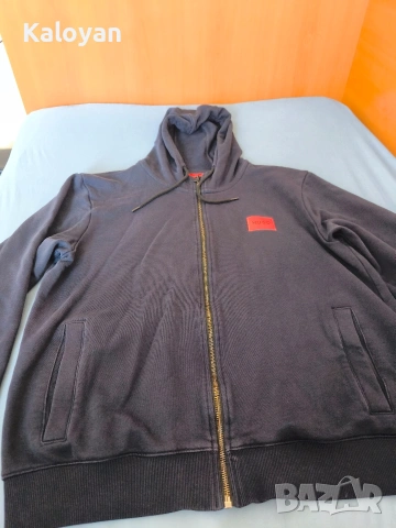 Мъжки суичър с качулка Hugo Boss Daple размер XL, снимка 2 - Спортни дрехи, екипи - 54806115