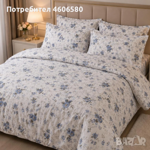 🩷 НОВИ ДЕСЕНИ НА КОМПЛЕКТИ ОТ КРЕПОН 🩷, снимка 2 - Спално бельо - 54530970