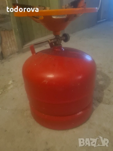 газова бутилка с котлон, снимка 2 - Газови котлони - 54171805
