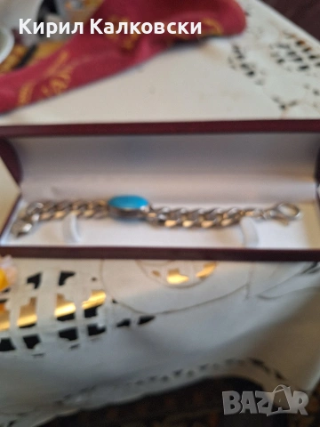 МЪЖКА СРЕБЪРНА МАСИВН ГРИВНА ПРОБА925 108 ГР ИТАЛИЯ 650 ЕВРО, снимка 2 - Гривни - 53985479