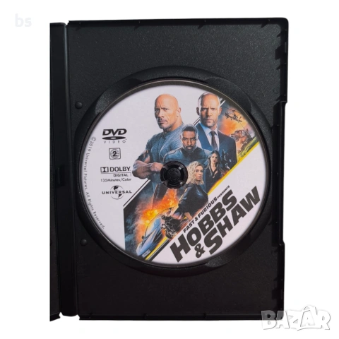 Бързи и яростни: Хобс и Шоу DVD -R с бг аудио, снимка 4 - DVD филми - 54896033