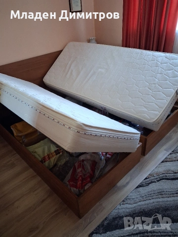 Продавам спалня 80/190 с матраци Нани., снимка 4 - Матраци - 54711951