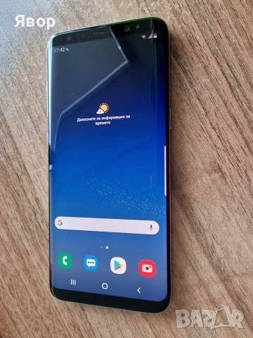 Samsung Galaxy S8 64GB, отлично състояние, снимка 2 - Samsung - 55596686