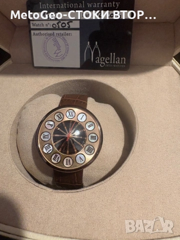 Луксозен часовник Magellan Swiss Watches – нов , снимка 2 - Мъжки - 54391765