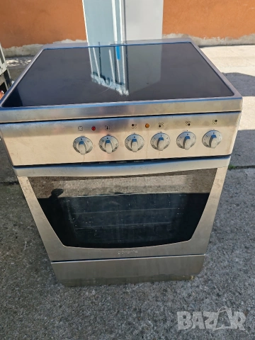 Иноксова свободно стояща печка с керамичен плот Gorenje с 2 години гаранция! 