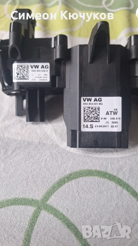 Конзола с лостчета за мигачи / чистачки vw golf, caddy, tiguan, снимка 5 - Части - 54715208