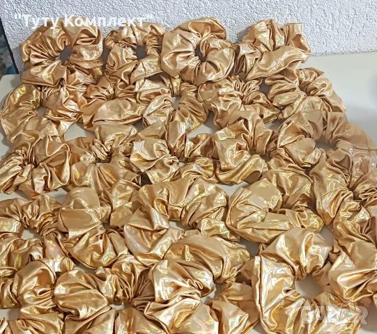 Продавам златни скрънчита на едро , снимка 3 - Аксесоари за коса - 55532976