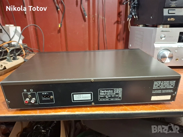 Продава се COMPACT DISC PLAYER Technics SL-PG470A. , снимка 6 - Ресийвъри, усилватели, смесителни пултове - 54859379