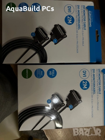 Grundig DVI-D 24+1-PIN MALE TO DVI-D 24+1-PIN MALE