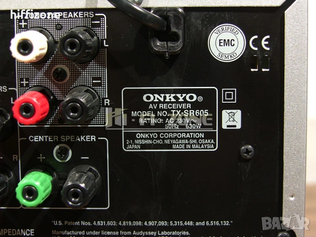 Ресивър  Onkyo tx-sr605 , снимка 11 - Ресийвъри, усилватели, смесителни пултове - 54054273