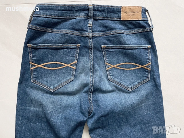 Подарявам skinny дънки Abercrombie & Fitch XXS/25/EU 32, снимка 6 - Дънки - 54440185