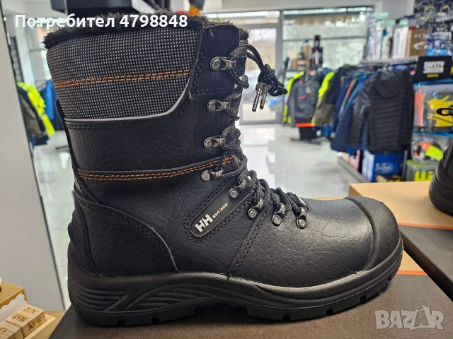 Раборни обувки естествена кожа  Helly Hansen - зимни,летни, снимка 3 - Ежедневни обувки - 55129951