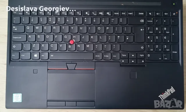 Лаптоп Lenovo ThinkPad P50 модел 20EQS6LJ00, снимка 4 - Лаптопи за работа - 55448136