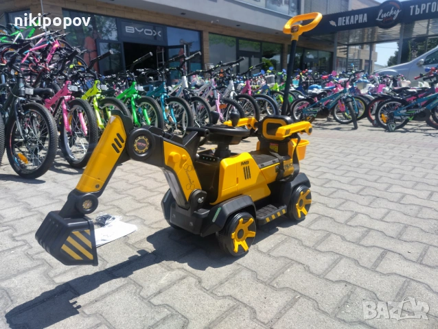 US Акумулаторен детски багер BUMBLEBEE