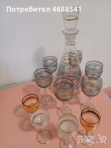комплект чаши и гарафа