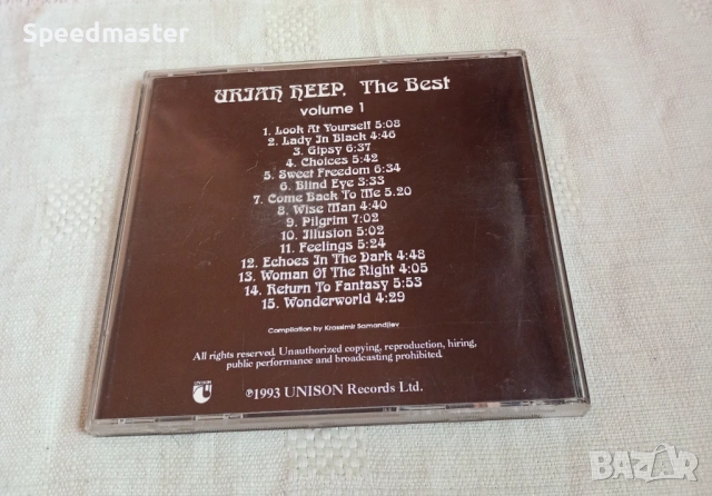 Uriah Heep - The Very Best.Unison, снимка 4 - CD дискове - 54588550