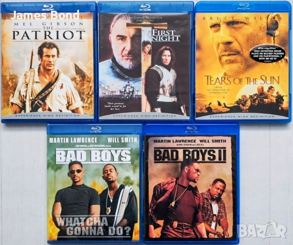 Блу Рей (Blu Ray) 5 филма с БГ субтитри