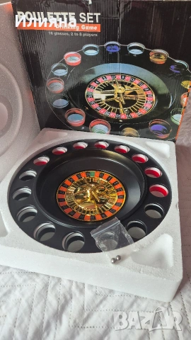Чисто нова Игра на рулетка с 16 шота, снимка 5 - Настолни игри - 54395797