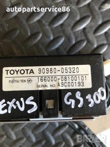 Модул за управление на антената за Lexus Gs300 (2002) 90980-05320 166000-08100101, снимка 3 - Части - 55033201