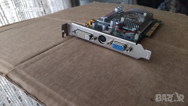 Видео карта NVidia GeForce XpertVision FX5500 256MB DDR 128bit AGP, снимка 3 - Видеокарти - 54401234
