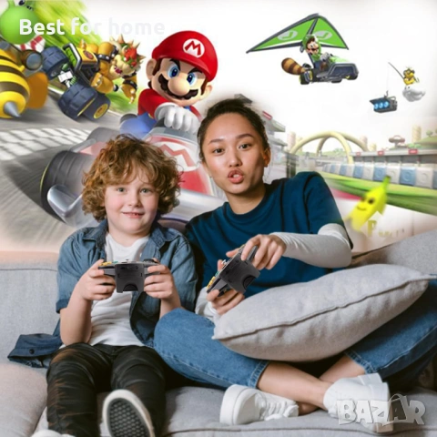 KIWITATA Безжичен N64 контролер за Switch игри, 2.4GHZ Безжичен N64 Дистанционно управление , снимка 7 - Аксесоари - 54538937