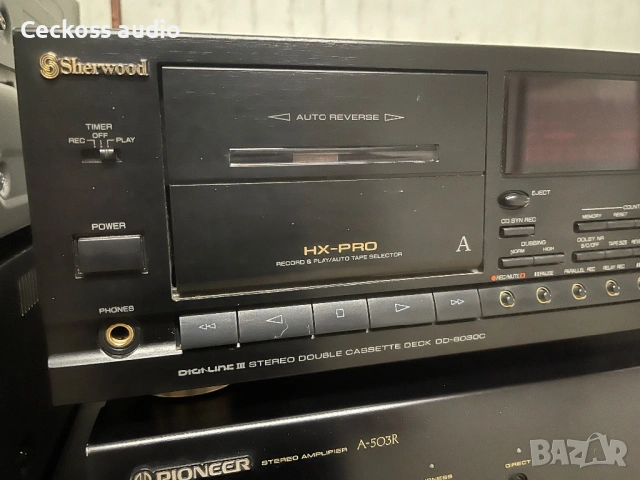 Двукасетъчен дек SHERWOOD DD6030, снимка 4 - Декове - 54945951