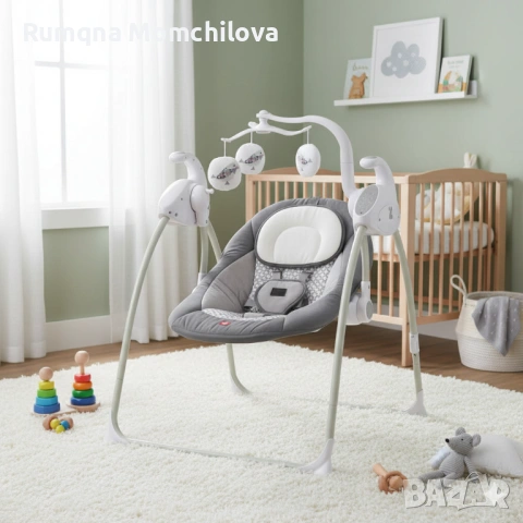 Електрическа люлка , снимка 3 - Детски люлки - 54503168