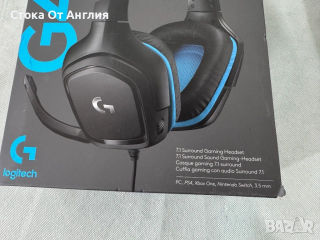 Слушалки - Logitech G432, снимка 5 - Слушалки за компютър - 50022705