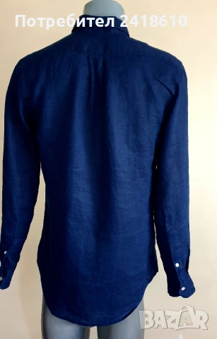 POLO Ralph Lauren Len/ Лен Slim Fit Mens Size S НОВО! ОРИГИНАЛ! Мъжка Ленена Риза., снимка 9 - Ризи - 54873947