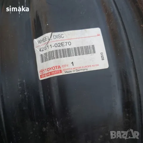 5×114.3/16 цола за Тойота , снимка 2 - Гуми и джанти - 55633931