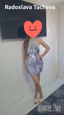 официална къса рокля 